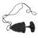 Cutit tactic de vanatoare ideallstore®, broken trust, 8 cm, negru, teaca cu lant inclusa