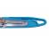 Set tacamuri pentru camping si drumetii ideallstore®, cutit si furculita, tip briceag, 16 cm, albastru