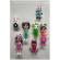 Set 7 figurine Gabbys Dollhouse Multicolor