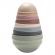 Jucaria turnul wobbly pastel rainbow bibs