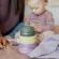 Jucaria turnul wobbly pastel rainbow bibs