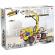 Kit constructie stem camion cu pompa pentru turnat ciment, nivel avansat, 398 piese