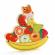 Puzzle si joc de echilibru fructe djeco