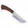 Cutit de vanatoare ideallstore®, jungle blade, 23.5 cm, otel inoxidabil, maro, teaca inclusa