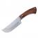 Cutit de vanatoare ideallstore®, jungle blade, 23.5 cm, otel inoxidabil, maro, teaca inclusa