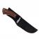 Cutit de vanatoare ideallstore®, jungle blade, 23.5 cm, otel inoxidabil, maro, teaca inclusa