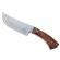 Cutit de vanatoare ideallstore®, jungle blade, 23.5 cm, otel inoxidabil, maro, teaca inclusa