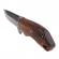 Cutit de vanatoare ideallstore®, lion blade, 25 cm, otel inoxidabil, maro, teaca inclusa