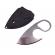 Cutit tactic de vanatoare ideallstore®, broken spirit, 8 cm, argintiu, teaca cu lant inclusa