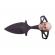 Cutit tactic de vanatoare ideallstore®, dead silence, 8 cm, negru, teaca cu lant inclusa