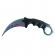 Set box autoaparare si cutit karambit, 18.5 cm ideallstore® , otel inoxidabil