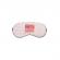 Masca de dormit, 18.5 x 9 cm, gonga® roz/transparent