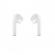 Casti wireless bluetooth mkj-i9 earbuds flippy, alb