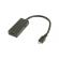 Cablu adaptor mhl tata - hdmi mama + micro usb b mama 0.2metri negru valueline