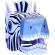 Masca 3d zebra fiesta crafts fct-3053