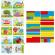 Set creativ cu stickere pe culori si forme grafix gr100062