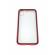 Husa de protectie magnetic 360, folie sticla inclusa, pentru apple iphone x, rosu