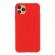 Husa protectie compatibila cu apple iphone 11 pro liquid silicone case rosu