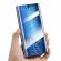 Husa apple iphone 11 pro max flip cover oglinda albastru