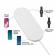 Incarcator universal wireless, 2 in 1, iphone, alb,gonga® alb