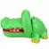 Jucarie crocodil dentist, gonga® verde
