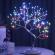 Lampa de veghe led cu baterii si usb, flippy, model copac din cupru, multicolor