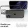 Husa de protectie pentru apple iphone 14 pro, flippy, bracket series cu suport si protectie pentru camera, transparent