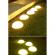 Decoratiune pentru gradina, flippy, lampa solara in forma de ciupera, 5 ciuperci, alb cald