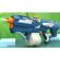 Pistol cu apa pentru copii, rezervor 600ml, flippy, 14ani+, cu baterie 1200mah, electric burst, albastru/alb, 1000ml