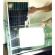 Proiector led cu panou solar flippy, senzor de lumina waterproof, 200w, 29x23 cm, suport u inclus, panou afisaj nivel baterie, telecomand, 220v, design modern, alb