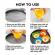Set 4 forme pentru oua posate flippy, din silicon rezistent la temperatura mare, usor de utilizat, multicolor