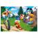 Puzzle 2 in 1 - mickey campionul (2 x 77 piese)