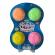 Spuma de modelat cu sclipici playfoam™ - set 4 culori