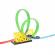 Pista pentru masinute de curse track fire ring loop, gonga® multicolor