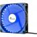 Ventilator albastru inter-tech l-12025 120mm blue led fan 12v