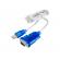 Cablu convertor usb 2.0 - rs232 1.5m cabletech