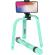 Selfie stick trepied flexibil cu telecomanda bluetooth turcoaz 3pod zbam