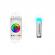 Boxa portabila bluetooth cu lumini led bsl-z3 argintiu