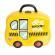 Set de joaca pentru copii in valiza galben