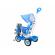 Tricicleta pentru copii elefant, albastru