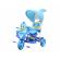 Tricicleta pentru copii ratusca, albastru