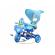 Tricicleta pentru copii ratusca, albastru