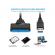 Cablu adaptor convertor usb 3.0 - sata 22 pini pentru hdd si ssd