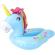 Colac gonflabil pentru copii Unicorn albastru, 56 cm, 071007