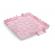 Covoras de joaca puzzle 150x150 cm, momi zawi - pink