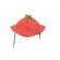 Palarie de soare zoocchini, upf50 +, marime m, 6-12 luni - strawberry