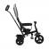 Tricicleta 5 in 1, momi iris grey, scaun rotativ 360Ã‚Â°, suport pentru picioare detasabil, maner telescopic, cos pentru jucarii, materiale usor de curatat
