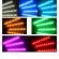 Banda Led RGB lumina ambientala auto multiple culori cu telecomanda 12Led-uribanda