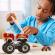 Set constructie 5 alarm mega hot wheels monster truck 284 piese