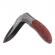 Briceag de vanatoare ideallstore® , 22 cm , otel inoxidabil , maro